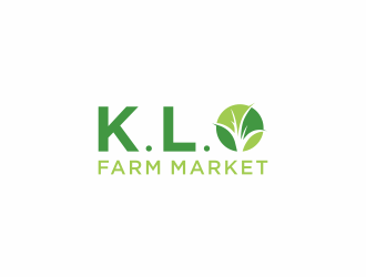 K.L.O Farm Market logo design by Editor