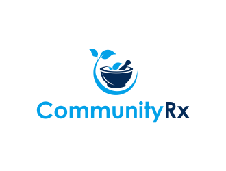 CommunityRx logo design by meliodas