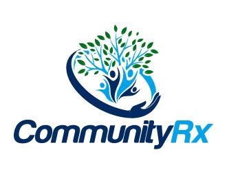 CommunityRx logo design by daywalker