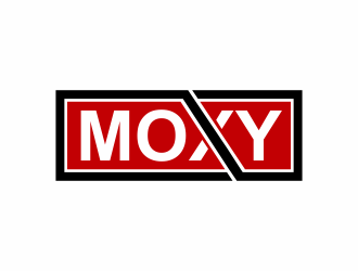 MOXY logo design by giphone