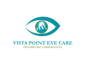 Vista Point Eye Care, Optometric Corporation logo design by Zeratu