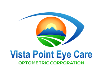 Vista Point Eye Care, Optometric Corporation logo design by cintoko