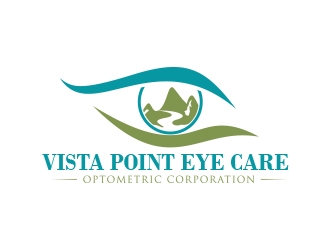 Vista Point Eye Care, Optometric Corporation logo design by MarkindDesign