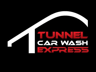 Tunnel Car Wash Express logo design by Gaze