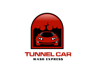 Tunnel Car Wash Express logo design by peundeuyArt