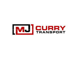 MJ Curry Transport logo design by akhi