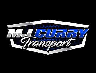 MJ Curry Transport logo design by PRN123