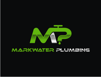 Markwater Plumbing  logo design by Landung