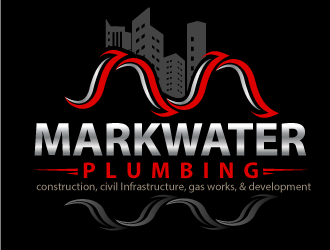 Markwater Plumbing  logo design by Muhammad_Abbas