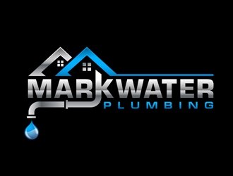 Markwater Plumbing  logo design by DreamLogoDesign