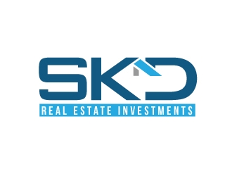 skd real estate investments logo design by nexgen
