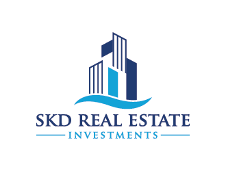 skd real estate investments logo design by mhala