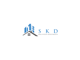 skd real estate investments logo design by kaylee