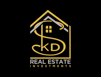 skd real estate investments logo design by Mahrein