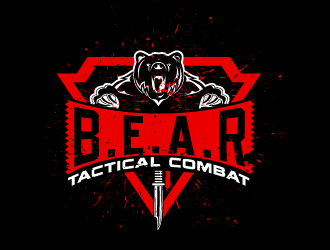 B.E.A.R. TACTICAL COMBAT logo design by Ultimatum