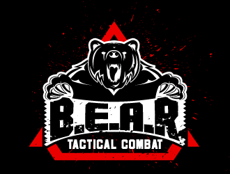 B.E.A.R. TACTICAL COMBAT logo design by Ultimatum