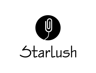 Starlush logo design by Inlogoz