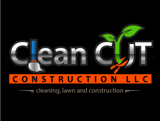 Clean Cut Construction LLC logo design by Muhammad_Abbas