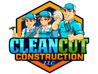 Clean Cut Construction LLC logo design by THOR_