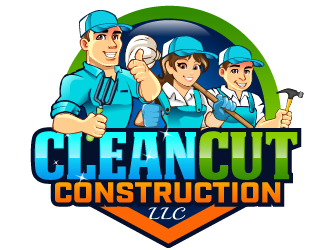 Clean Cut Construction LLC logo design by THOR_