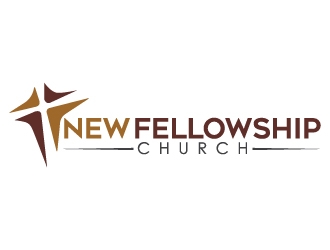 new fellowship church logo design by fawadyk