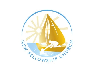 new fellowship church logo design by defeale