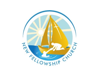 new fellowship church logo design by defeale