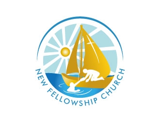 new fellowship church logo design by defeale