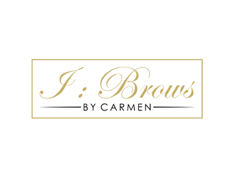 i : Brows by Carmen logo design by johana