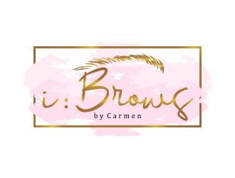 i : Brows by Carmen logo design by Cramel_g