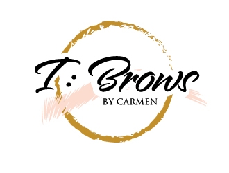 i : Brows by Carmen logo design by ElonStark