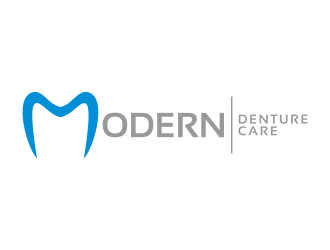 Modern Denture Care logo design by perf8symmetry