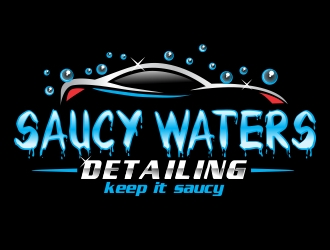SAUCY WATERS DETAILING  logo design by ruki