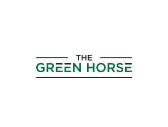 The Green Horse logo design by haidar