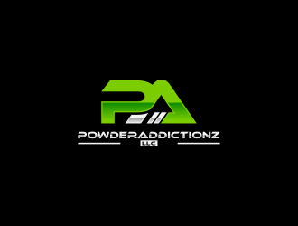 PowderAddictionZ, LLC logo design by haidar