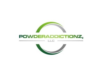 PowderAddictionZ, LLC logo design by EkoBooM