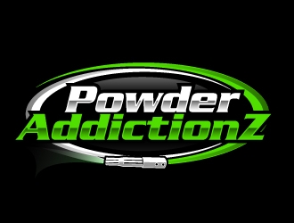 PowderAddictionZ, LLC logo design by ElonStark
