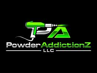 PowderAddictionZ, LLC logo design by MAXR