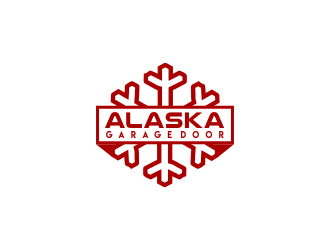 Alaska Garage Door logo design by AisRafa