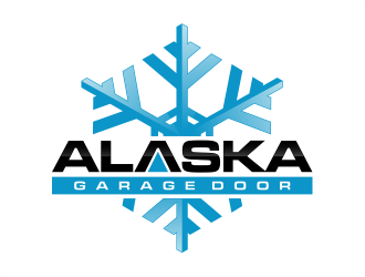 Alaska Garage Door logo design by evdesign