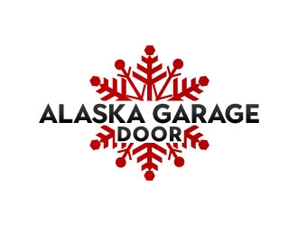 Alaska Garage Door logo design by AYATA