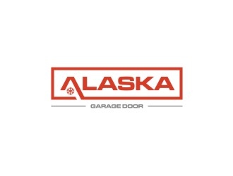 Alaska Garage Door logo design by EkoBooM