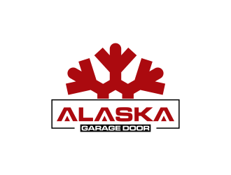 Alaska Garage Door logo design by haidar