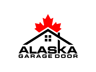 Alaska Garage Door logo design by akhi