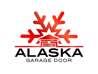 Alaska Garage Door logo design by SteveQ