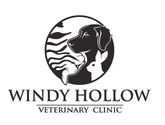 Windy Hollow Veterinary Clinic logo design by Suvendu