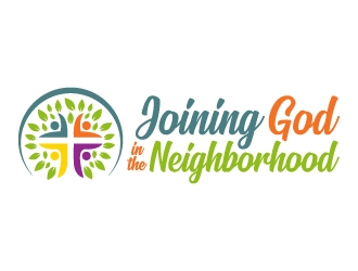 Joining God in the Neighborhood logo design by akilis13