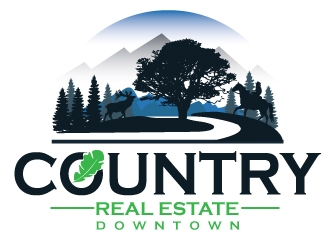 Downtown Country Real Estate, Inc logo design by Upoops