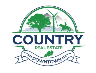 Downtown Country Real Estate, Inc Logo Design