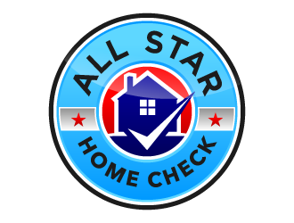 All Star Home Check logo design by lestatic22